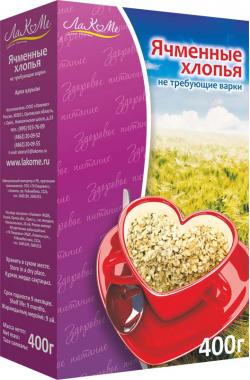Овсяные хлопья<br> ЛАКОМЕ и МИСТРАЛЬ