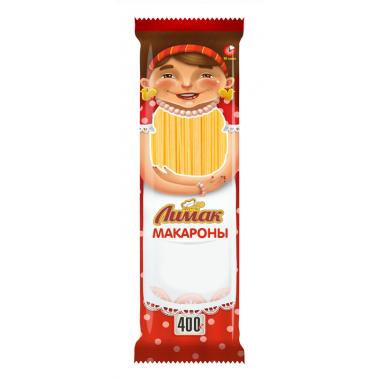 Макароны ЛИМАК высший сорт группа В Лапша широкая 450 гр.
