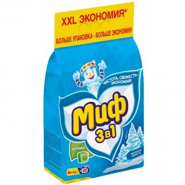 МИФ Авт 3в1 СМС порошк. Морозная свежесть 6кг