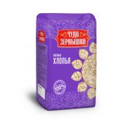 Хлопья ЧУДО ЗЕРНЫШКО овсяные 400 г