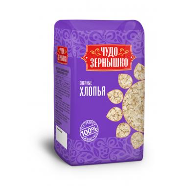 Хлопья ЧУДО ЗЕРНЫШКО овсяные 400 г
