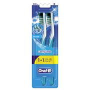 ORAL_B Зубная щетка Комплекс Глубокая Чистка 40 средняя 1 + 1 шт бесплатно