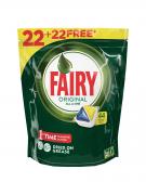 FAIRY All in 1 Средство д/мытья посуды в капсулах д/авт посудомоечных машин Лимон 22+22шт бесплатно