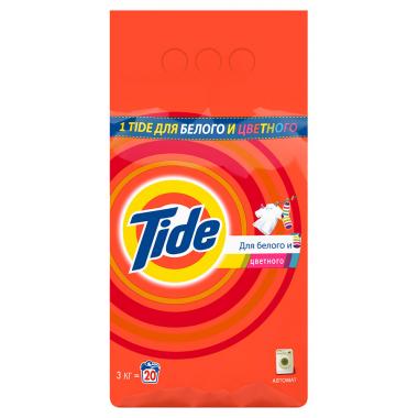 TIDE Авт СМС порошк. Для белого и цветного 3кг