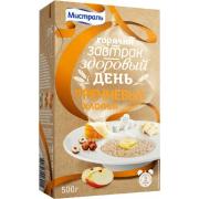 Хлопья МИСТРАЛЬ Гречневые 500 г