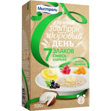 Хлопья МИСТРАЛЬ Смесь 7 злаков 500 г