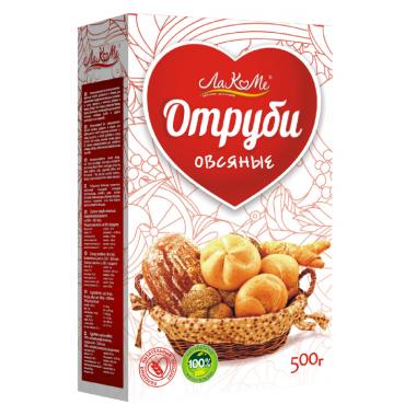 Отруби овсяные ЛАКОМЕ 0,5 кг