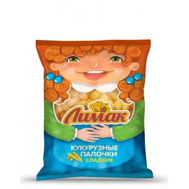 Кукурузные палочки ЛИМАК сладкие 70 гр, 150 суток