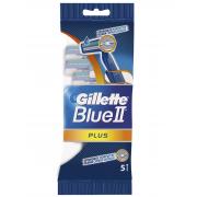 BLUEII Бритвы одноразовые 5шт