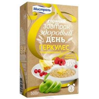 Хлопья МИСТРАЛЬ Геркулес традиц. 500 г
