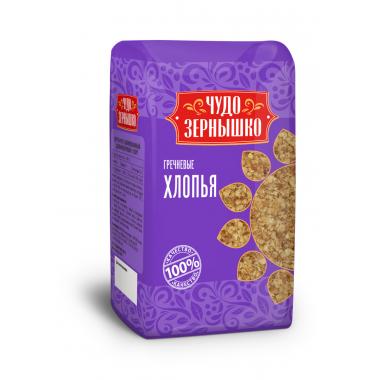Хлопья ЧУДО ЗЕРНЫШКО гречневые 400 г