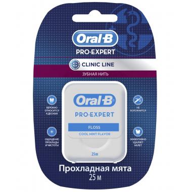 ORAL_B Зубная нить Pro-Expert Clinic Line Прохладная мята 25м