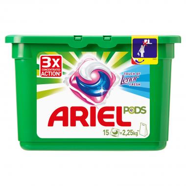 ARIEL Авт Гель СМС жидк. в растворимых капсулах Liquid Capsules Color 15X28.8г