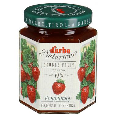 Конфитюр DARBO 70% Садовая Клубника 200 г