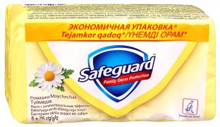 SAFEGUARD Мыло туалетное с Ромашкой 5х75г