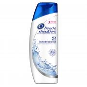 HEAD & SHOULDERS Шампунь 2в1 против перхоти Основной уход 200мл