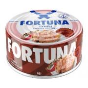 Тунец FORTUNA рубленый в соусе барбекю 95 г