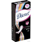 DISCREET Женские гигиенические прокладки на каждый день Deo Irresistible Multiform Single 20шт