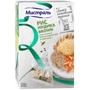 Рис МИСТРАЛЬ Индика Brown 8х62,5г 
