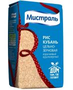 Рис МИСТРАЛЬ круглый Кубань цельнозерный 900 г