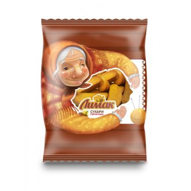 Сухари ЛИМАК горчичные (СТО) 300 гр, 90 суток