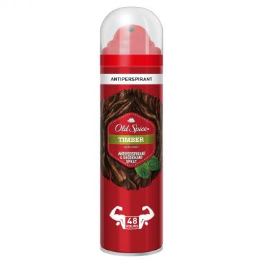 OLD SPICE Аэрозольный дезодорант-антиперспирант Timber with Mint 150мл