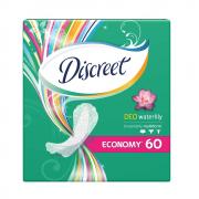DISCREET Женские гигиенические прокладки на каждый день Deo Water Lily Multiform Trio 60шт