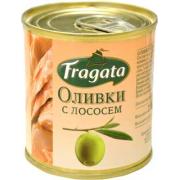 Оливки FRAGATA с лососем 200 г