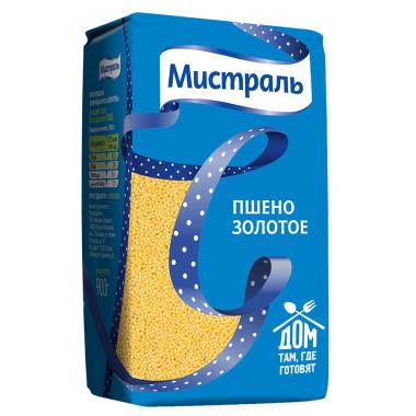 Пшено МИСТРАЛЬ Золотое 900 г