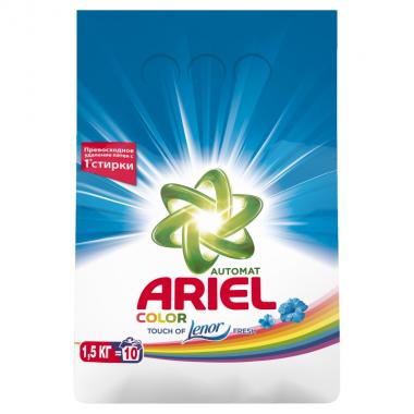 ARIEL Авт СМС порошк. Color Touch of Lenor Fresh 1.5кг