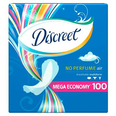 DISCREET Женские гигиенические прокладки на каждый день Air Multiform 100шт