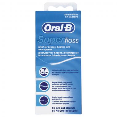 ORAL_B Зубная нить SuperFloss 50м