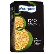 NEW Горох МИСТРАЛЬ шлиф.желтый колотый Айдахо 500 г