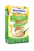 Хлопья МИСТРАЛЬ Овсяные с отрубями 400 г