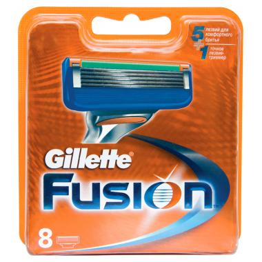 FUSION Сменные кассеты для бритья 8шт