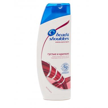 HEAD & SHOULDERS Шампунь против перхоти Густые и крепкие 600мл
