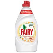 FAIRY Средство для мытья посуды Нежные руки Ромашка и витамин Е 450мл