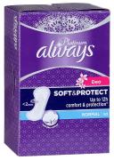 ALWAYS Женские гигиенические прокладки на каждый день Platinum Collection Deo Normal 50шт