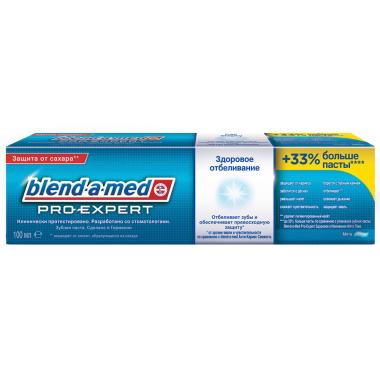 BLEND_A_MED Зубная паста ProExpert Здоровое отбеливание Мята 100мл