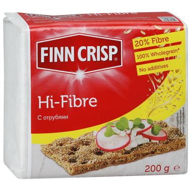 Хлебцы FINN CRISP Hi-Fibre (с отрубями) 200 г