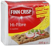 Хлебцы FINN CRISP Hi-Fibre (с отрубями) 200 г