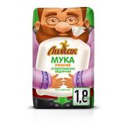 Мука пшеничная ЛИМАК х/п 1/с в пакетах 1.8 кг