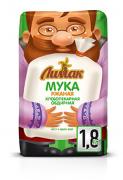 Мука пшеничная ЛИМАК х/п 1/с в пакетах 1.8 кг