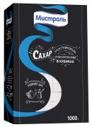 Сахар МИСТРАЛЬ раф.тростниковый в кубиках 1 кг