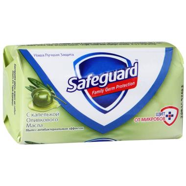 SAFEGUARD Мыло туалетное С капелькой Оливкового Масла 90г