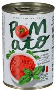 Помидоры POMATO резаные в с/с с базиликом 400 г