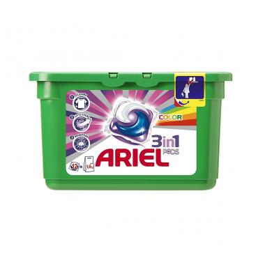 ARIEL Авт Гель СМС жидк. в растворимых капсулах Liquid Capsules Color 12X28.8г
