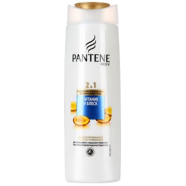 PANTENE Шампунь 2в1 Питание и Блеск 400мл
