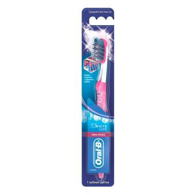 ORAL_B Зубная щетка 3D White Luxe Pro-Flex 38 средняя 1шт