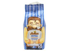 Мука пшеничная ЛИМАК х/п в/с в пакетах 2 кг